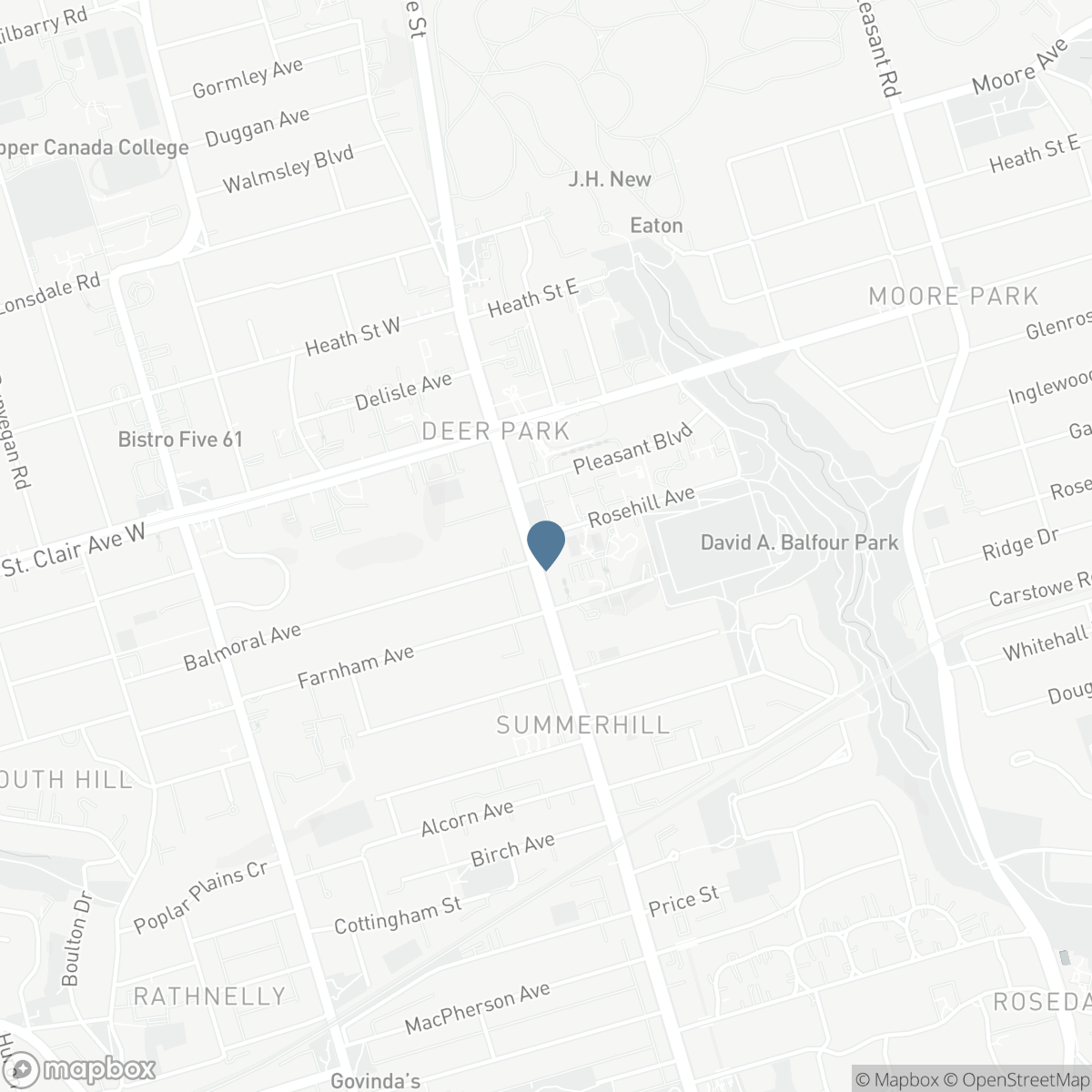 910 - 5 ROSEHILL AVENUE, Toronto, Ontario M4T 3A6